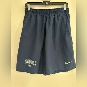 Nike Dri-FIT Sz:S  Athletic Gym Training Shorts Navy Blue ALA Gilbert Basketball